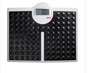 Pèse-personne électronique Seca avec surface antidérapante
